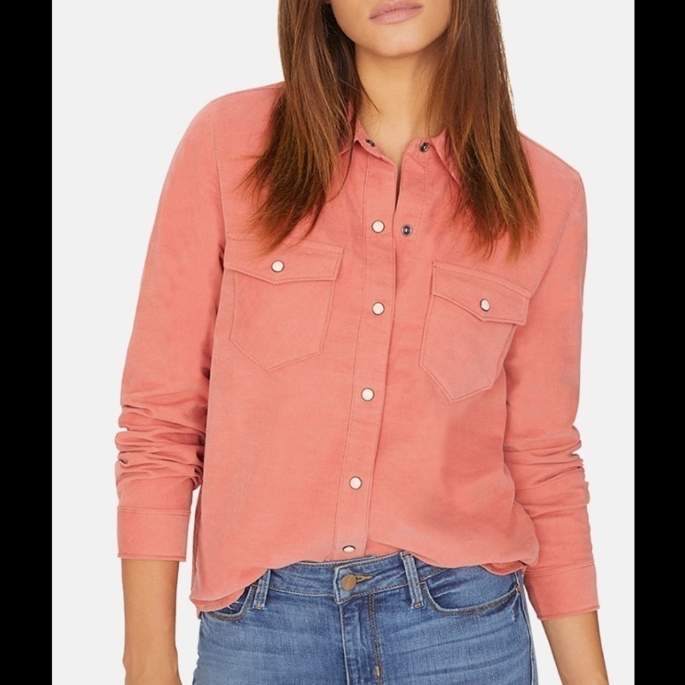 Sanctuary Snap Front Button Down Shirt Size XS